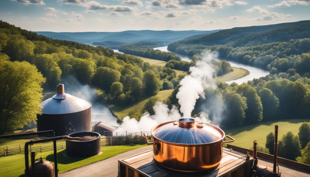 whiskey distillation process