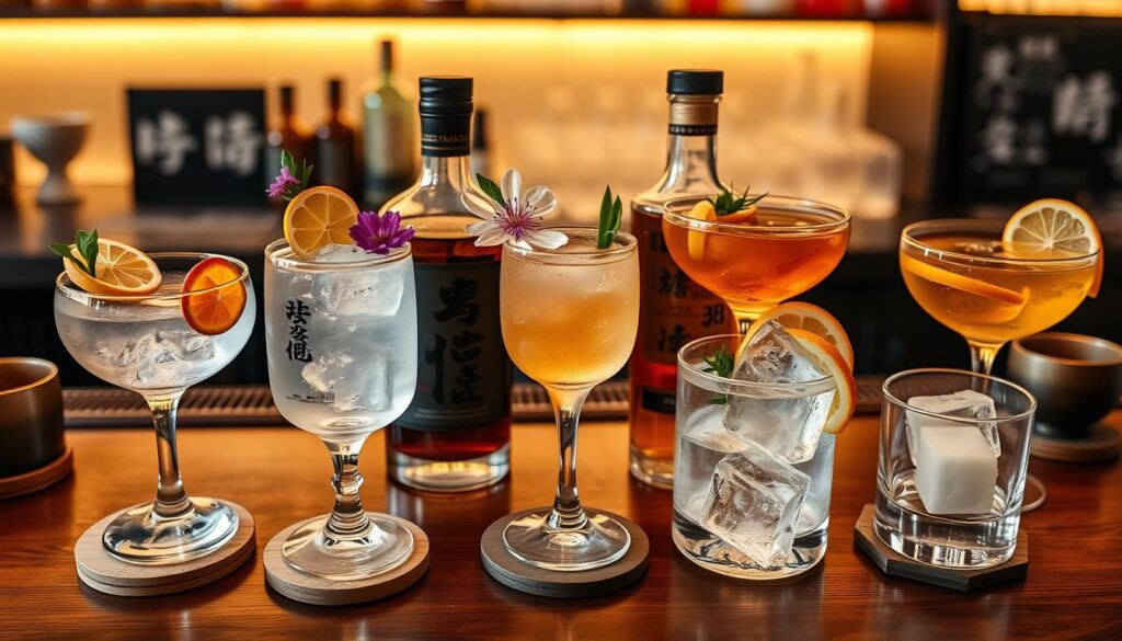 japanese whisky spirits garnishing techniques