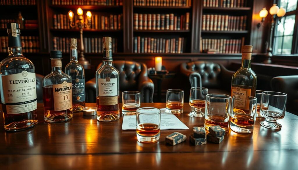 Whiskey tasting experience