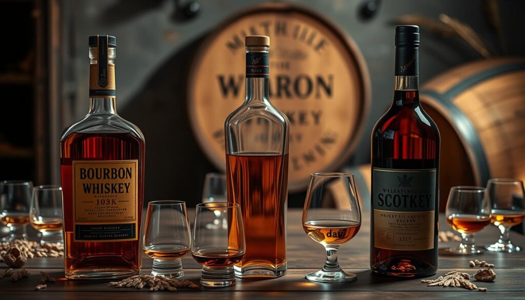 bourbon vs whiskey vs scotch​