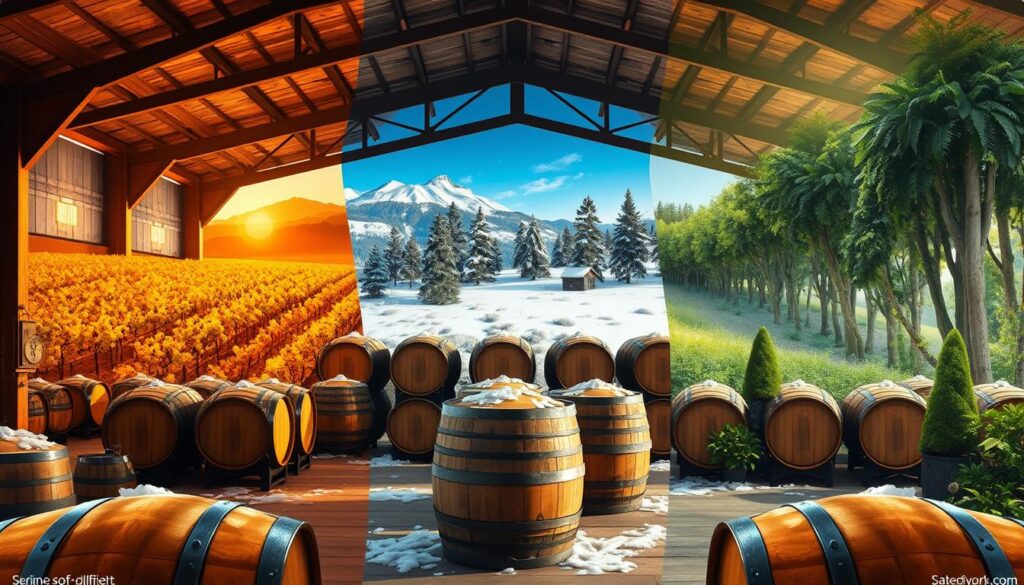 Climate impact on whiskey aging