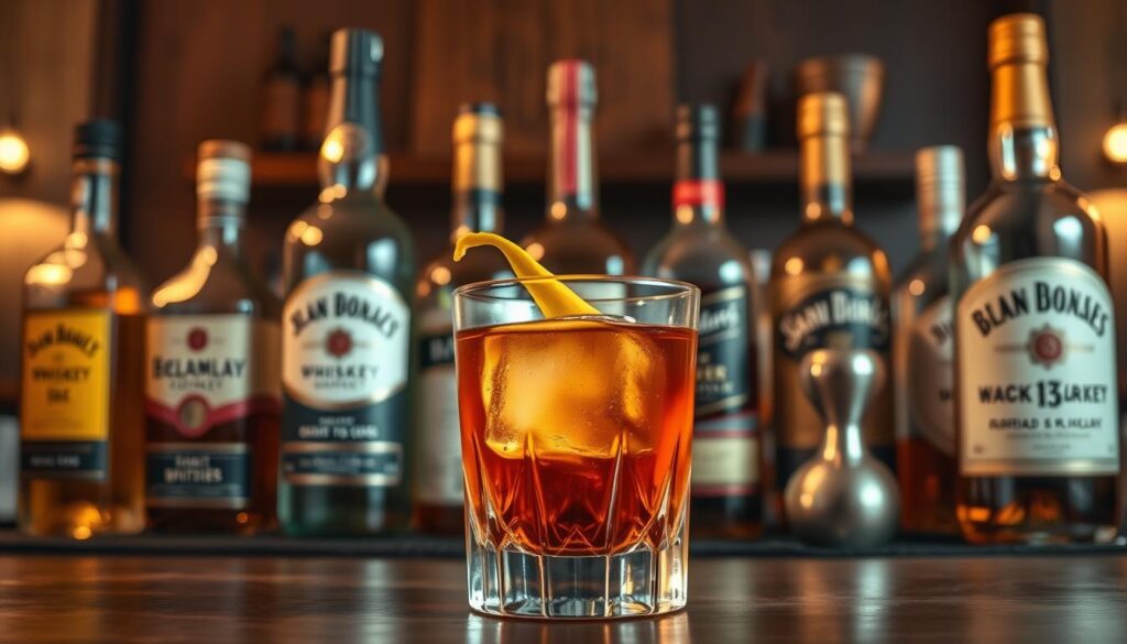 blended whiskey drinks